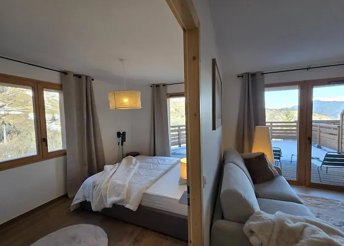 T2 Neuf A Valmorel, 4 Pers, Parking - Fr-1-291-1040 * Valmorel